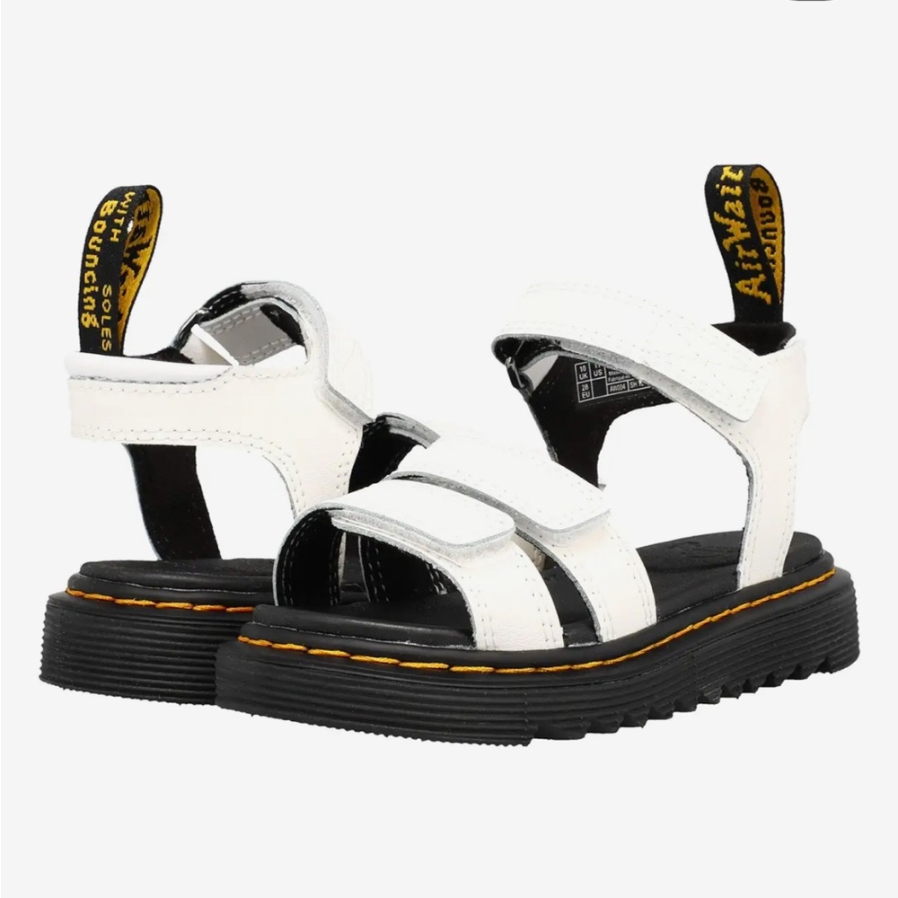 dr martens klaire (big kids) velcro sandals